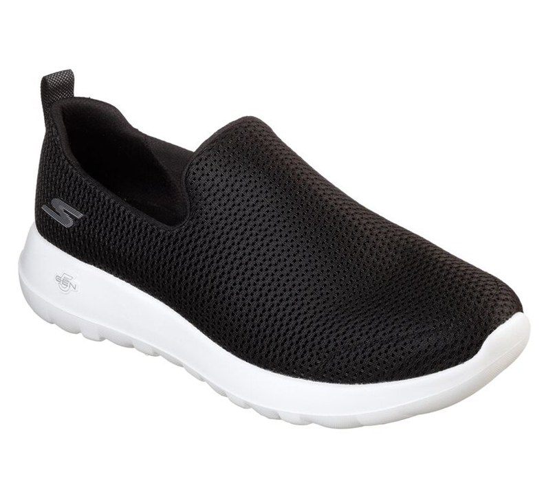 Skechers Gowalk Max - Mens Slip On Shoes Black/White [AU-HM4397]